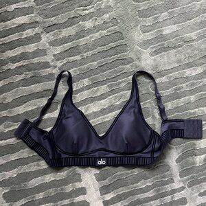 Alo Black Sports Bra (Size M)